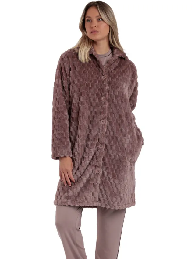 Admas Soft Sleep binnenjas bruin