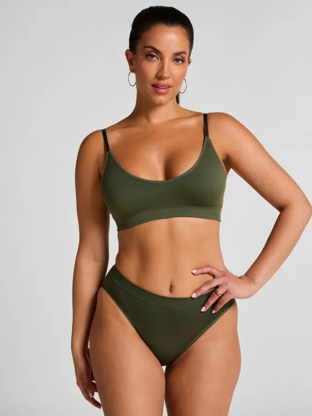 Hunkemöller Dide Triangle Bralette Groen