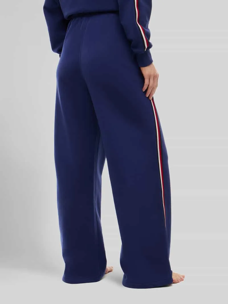 Tommy Hilfiger relaxed fit lounge-broek van puur katoen blauw, foto 3