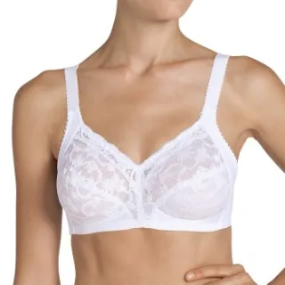Triumph Delicate Doreen N beugelloze soft bh wit Beige,Zwart,Wit