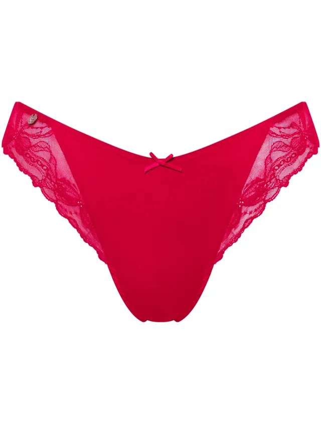 Lisca Tanga's Lisca Braziliaans laag uitgesneden SUGARLACE Cheek Rood