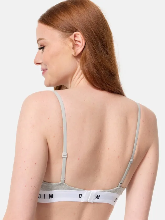 Dim Originals Triangle zachte beha Grijs