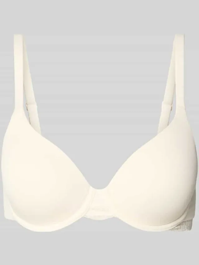 Schiesser bh met katoenaandeel model 'Unique' Offwhite