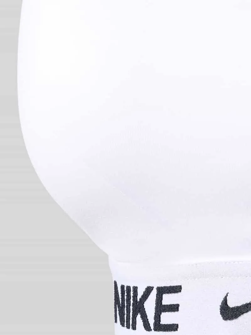 Nike Bustier met labeldetails en verstelbare bandjes wit, foto 3