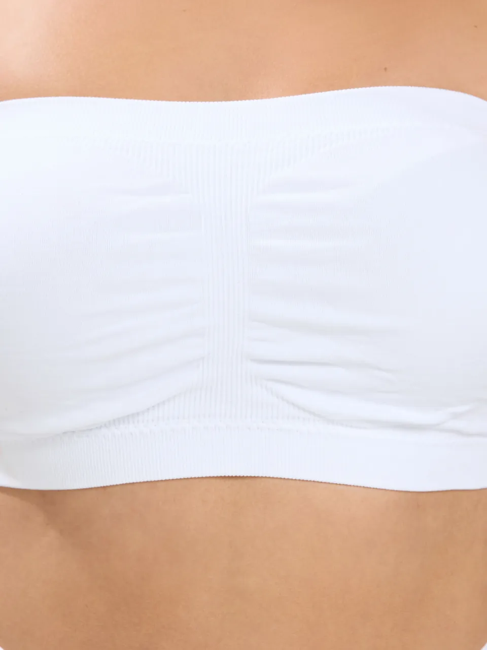 Yours Yourset 2Pack Zwarte En Witte Naadloze Voorgevormde Bandeaubeha'ssize 50-52, foto 5