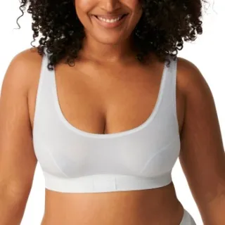 Sloggi Double Comfort Top wit Zwart,Wit