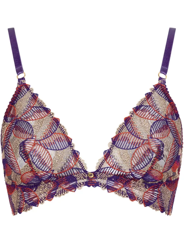 Aubade Life celebration triangle bra Paars