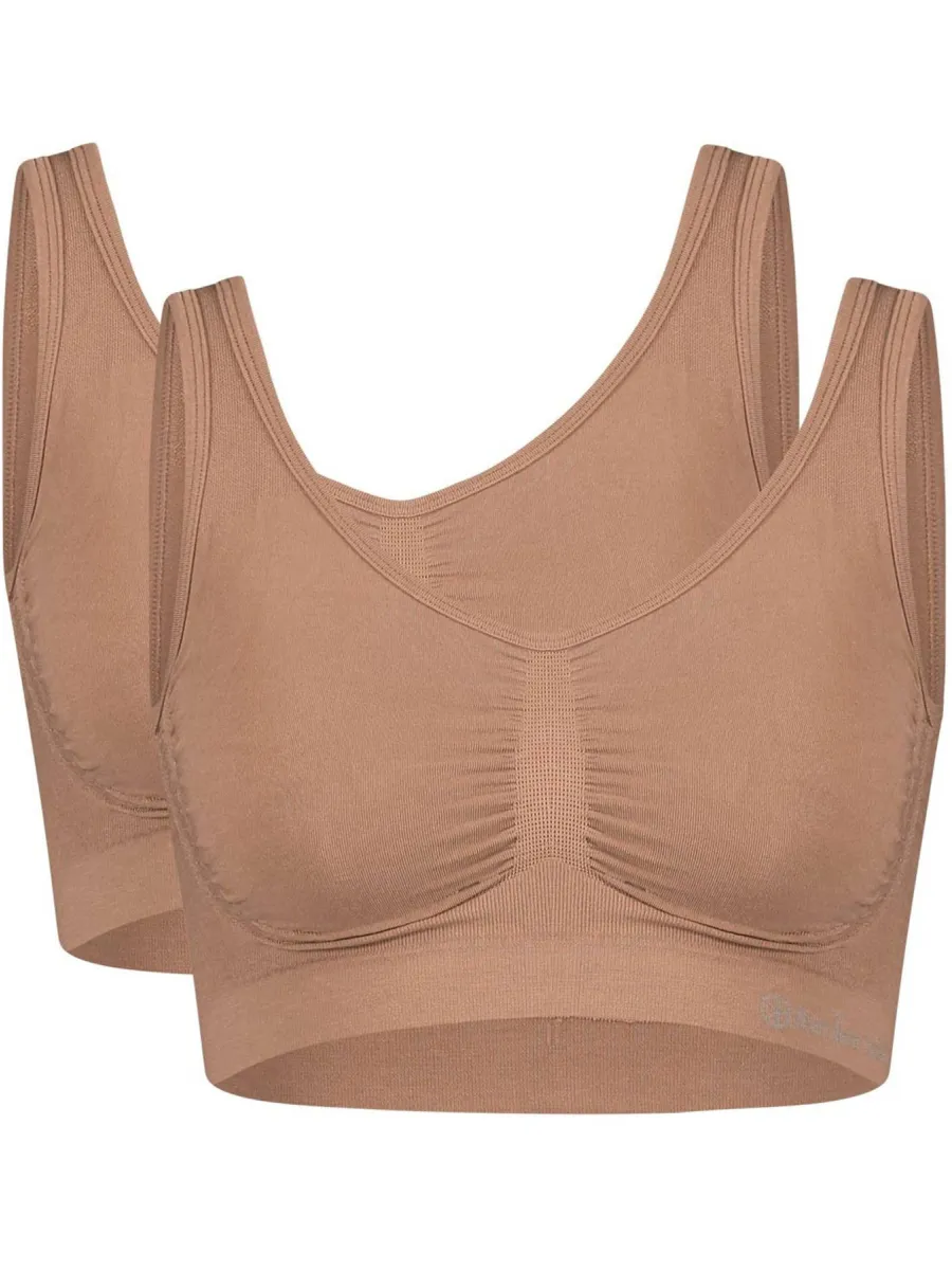 Bamboo Basics Nova bh-top met bamboe donker oudroze, foto 2