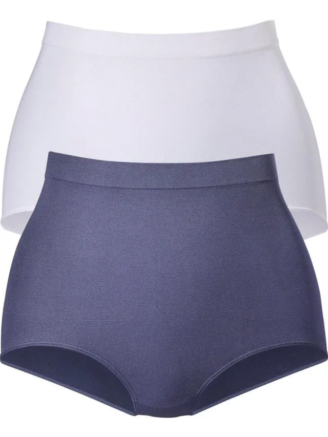 Corrigerende slip marine en wit, foto 2