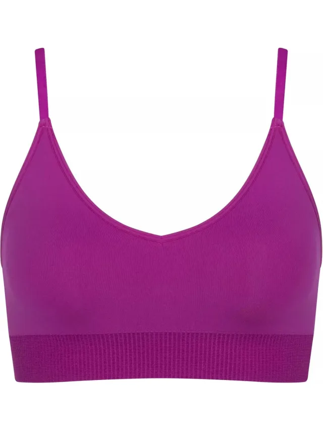 Sloggi EVER Infused Multi Vit Bralette Dames Beha - VIOLET Paars