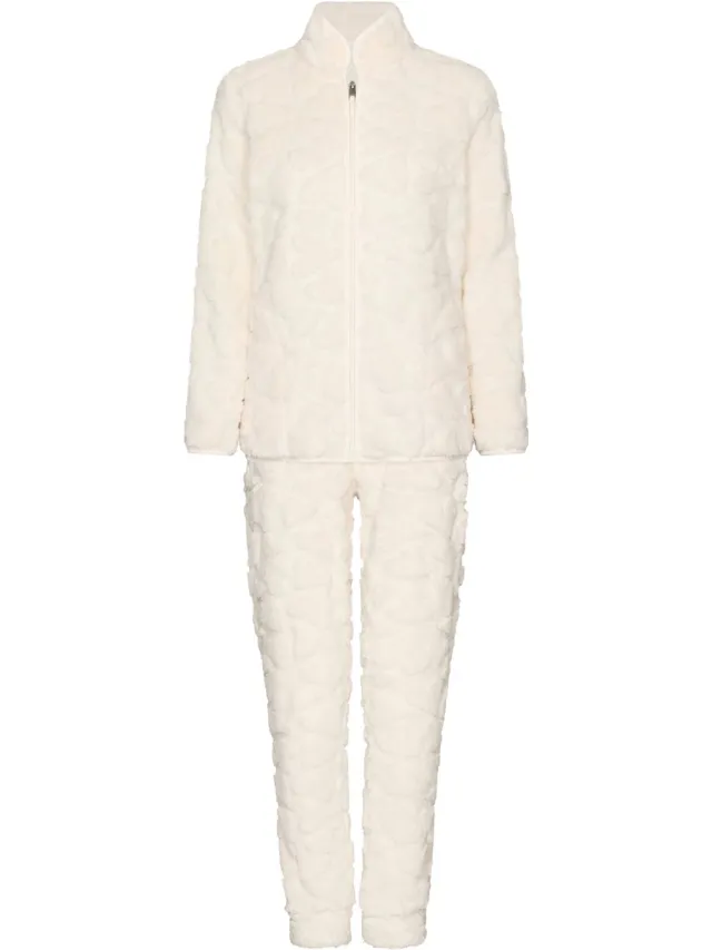 Rebelle MyRebelle - Huispak - Endless Love - Fleece - Ecru - Rits