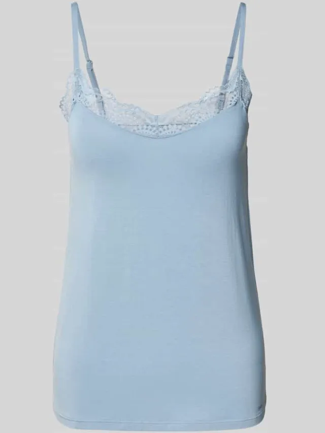 SKINY Pyjama met kant Lichtblauw