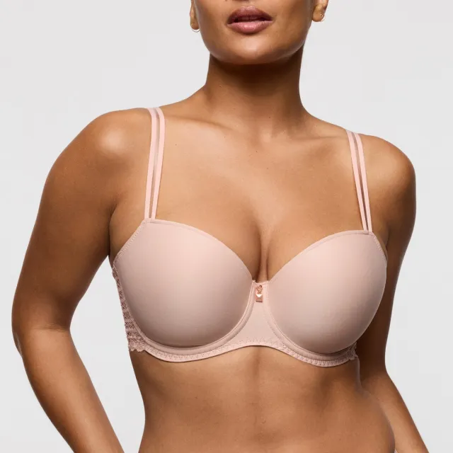 PrimaDonna Twist Twist Side Voorgevormde Balconette Bh 0242572 Powder Rose - maat EU 95D / FR