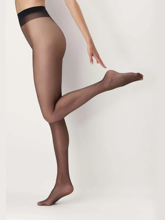 Oroblu Geo 8 Panty - Kleur Zwart Black