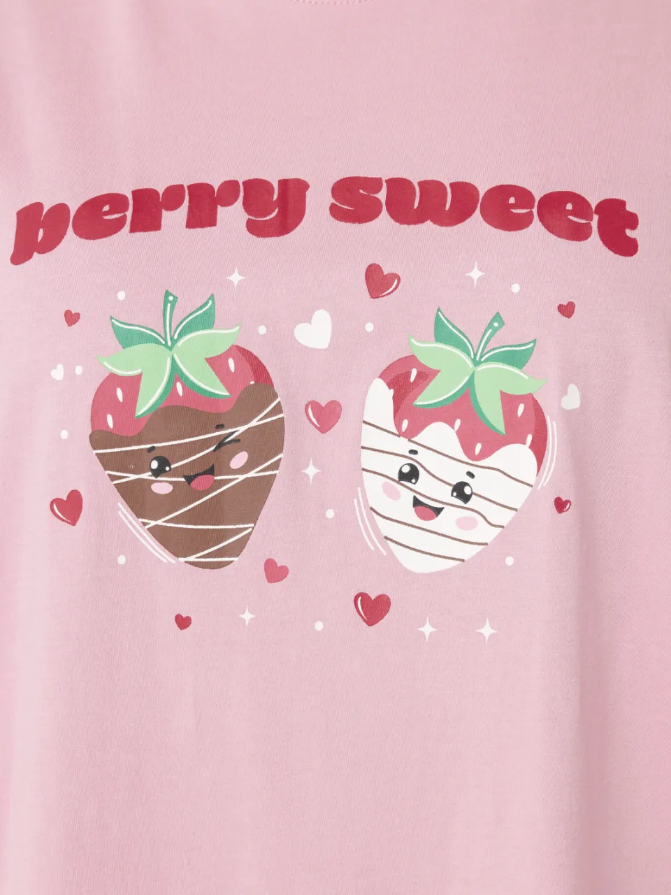 Yours Pink Berry Sweet Wide Leg Pyjama Set-44, foto 5