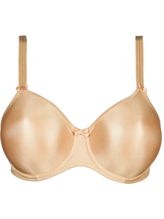 PrimaDonna Satin niet-voorgevormde beugelbh beige, foto 2