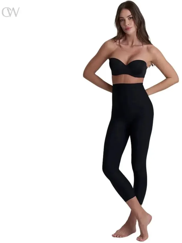 Bye Bra Sculpting High Waist Capri Zwart