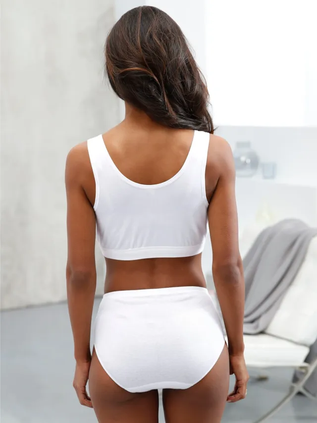 bustier wit 2 stuks wit