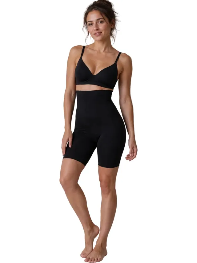 Comfira Medium Shaping - Corrigerende Shapewear Short Dames - Zwart
