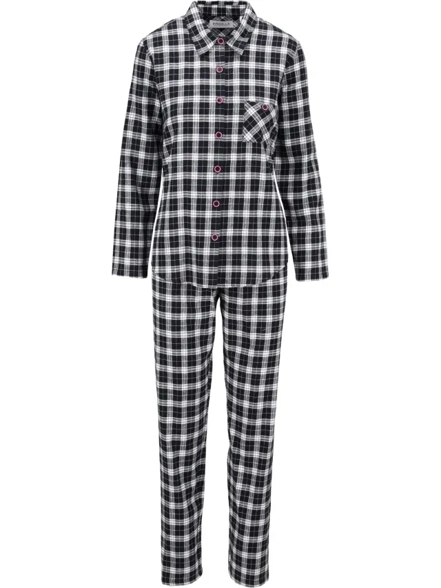 Ringella Winter Comfort – Pyjama – 6517205 – Black – Zwart
