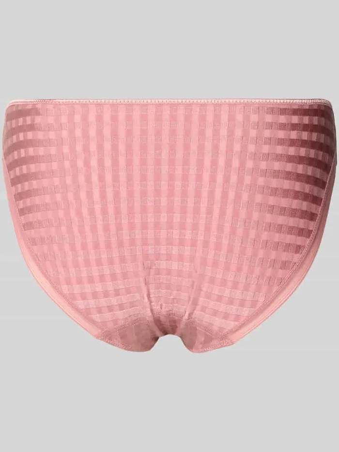 Marie Jo slim fit briefs met florale garnering model 'Avero' oudroze, foto 2