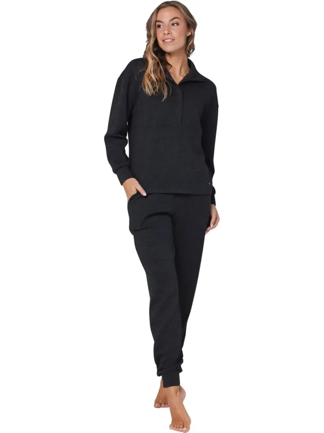 Pastunette Premium - Huispak - Balance - Polyester/Viscose - Donkergrijs