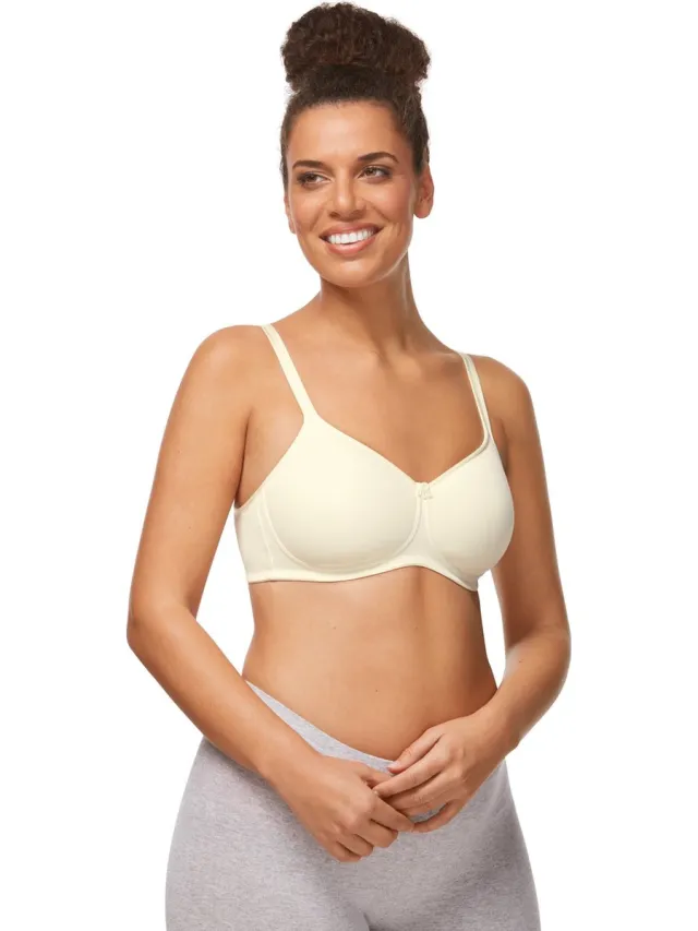 Amoena Mara Voorgevormde Prothese Bh Mara SBP Off white - maat EU 75E / FR Ivoor