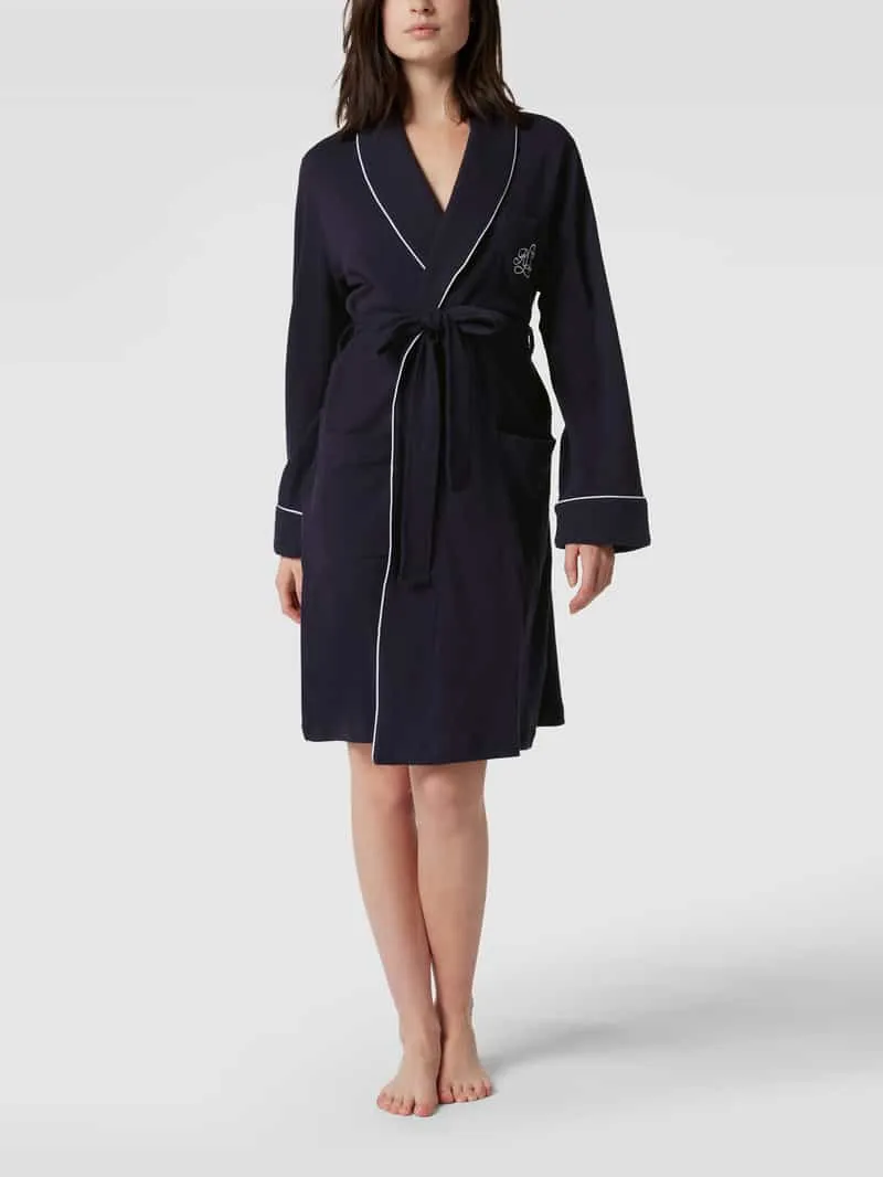Lauren Ralph Lauren Badjas van katoen Marineblauw