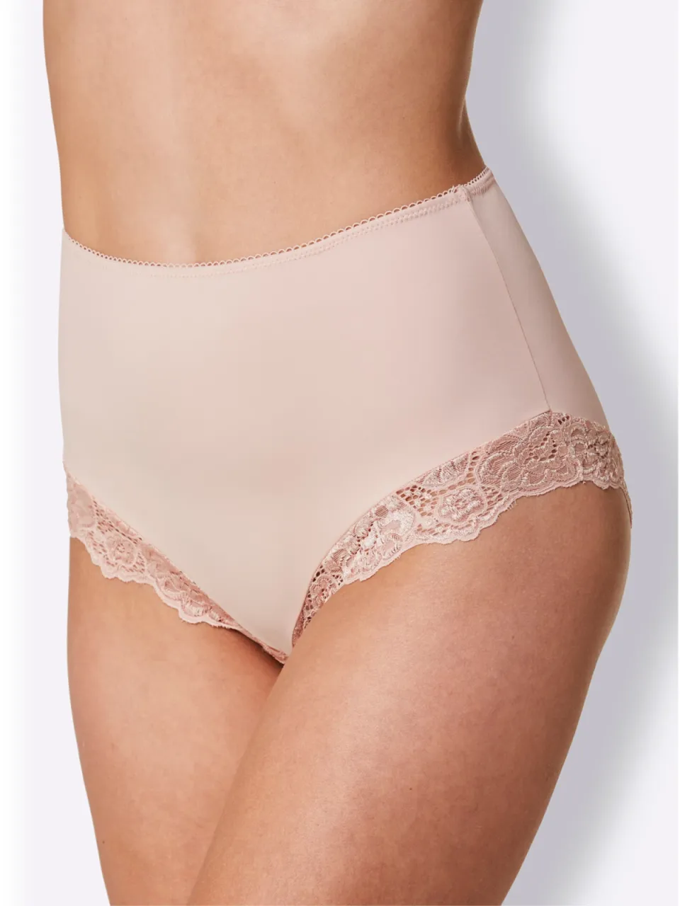 Tailleslip poederroze poudre