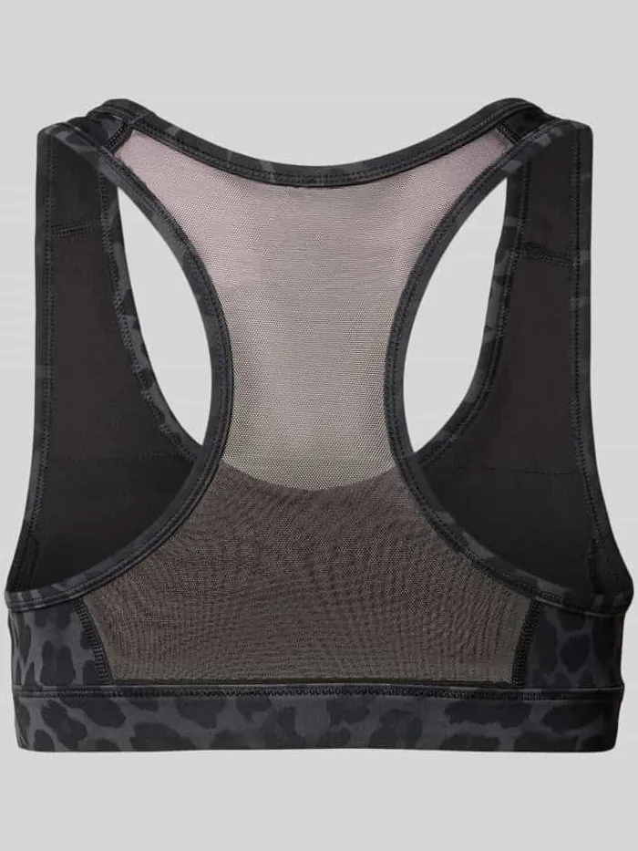 Puma bh met all-over motief model '4KEEPS Bra' zwart, foto 2