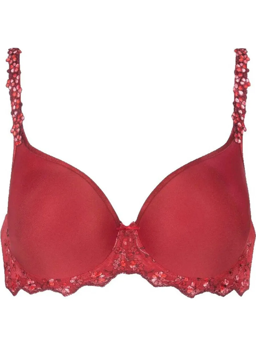 Mey Delightful T-shirt-bh met beugel koraalrood, foto 2