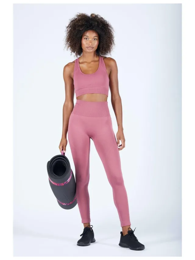 Onamaste Elisa Sport-bh Roze