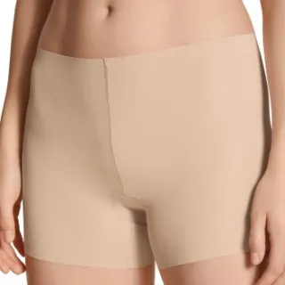 Calida Natural Skin Panty short leg beige Beige,Zwart