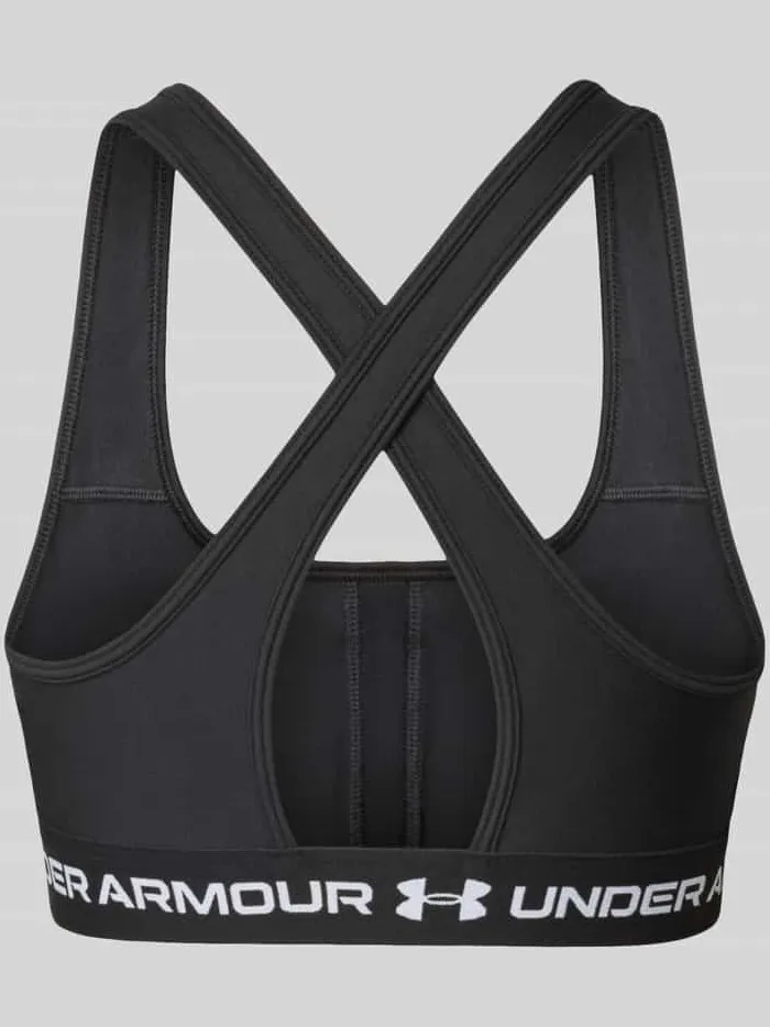Under Armour Crossback Mid sportbeha zwart, foto 2