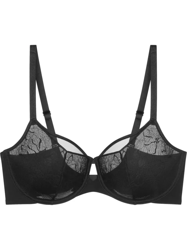 Triumph Comfort Contour W01 Dames Beha - ZWART