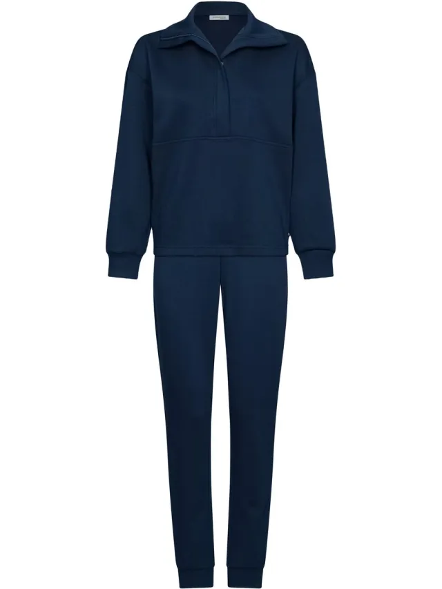 Pastunette Premium - Huispak - Blue Mirage - Polyester/Viscose - Blauw
