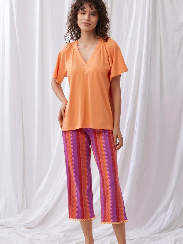 Lords & Lilies Lord&Lilies-XPG/340-pyjama -S oranje