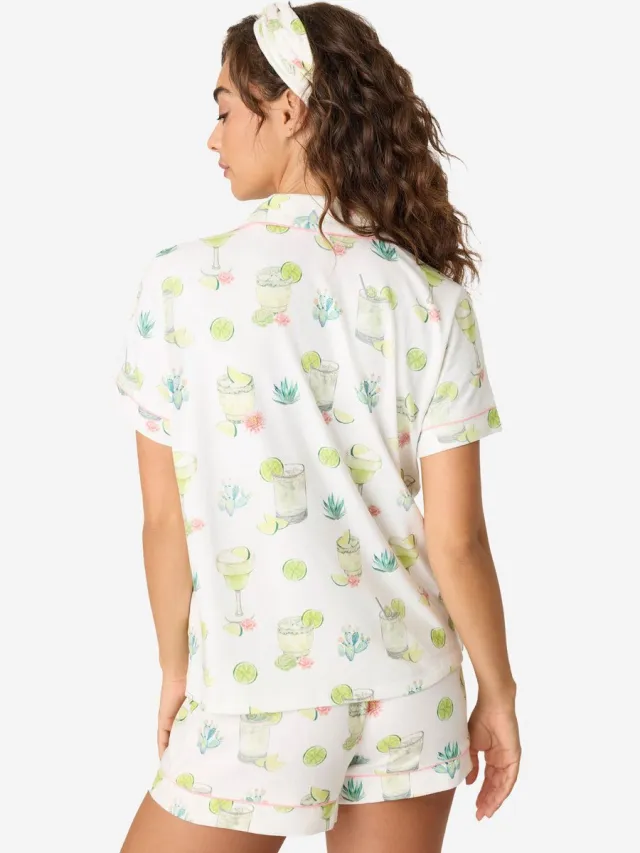 P.J. SALVAGE CO. Pyjama Limes & Sunshine gebroken wit