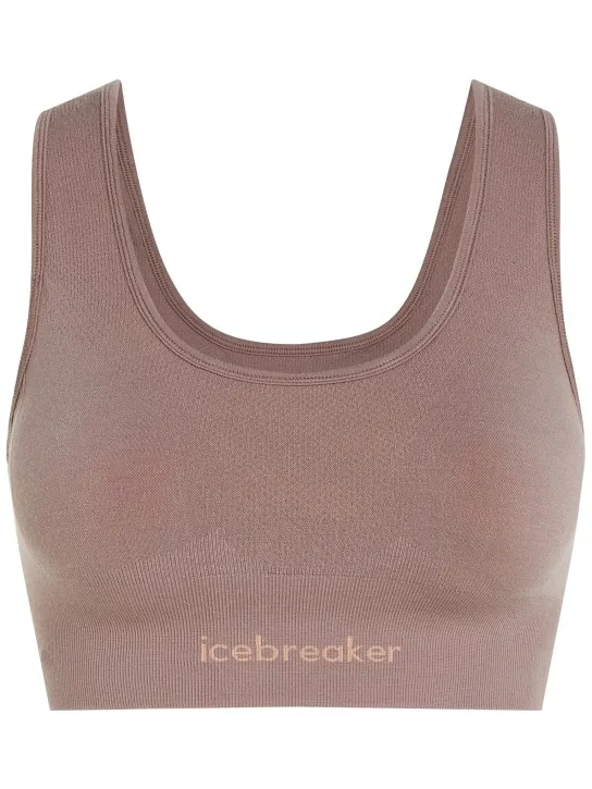 Icebreaker Women's Merino Seamless Active Bra - Sportbeha, bruin