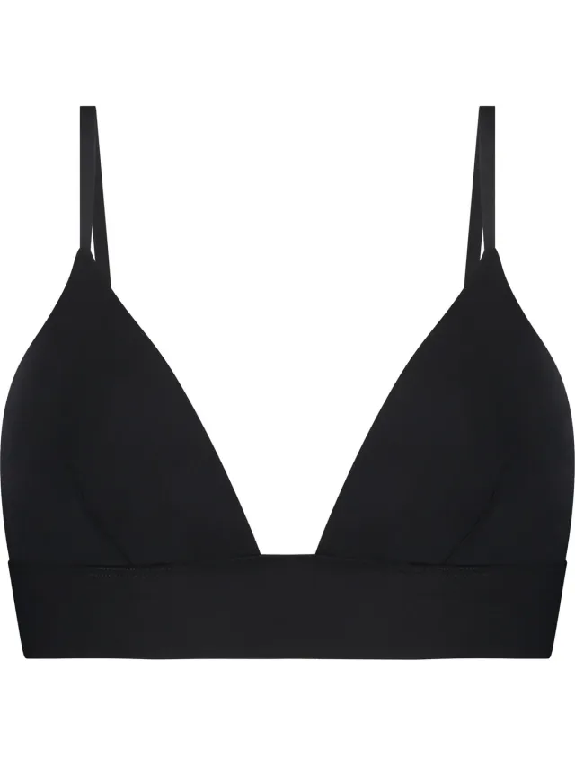 Hunkemöller Dames Lingerie Triangel bralette Smooth - Zwart
