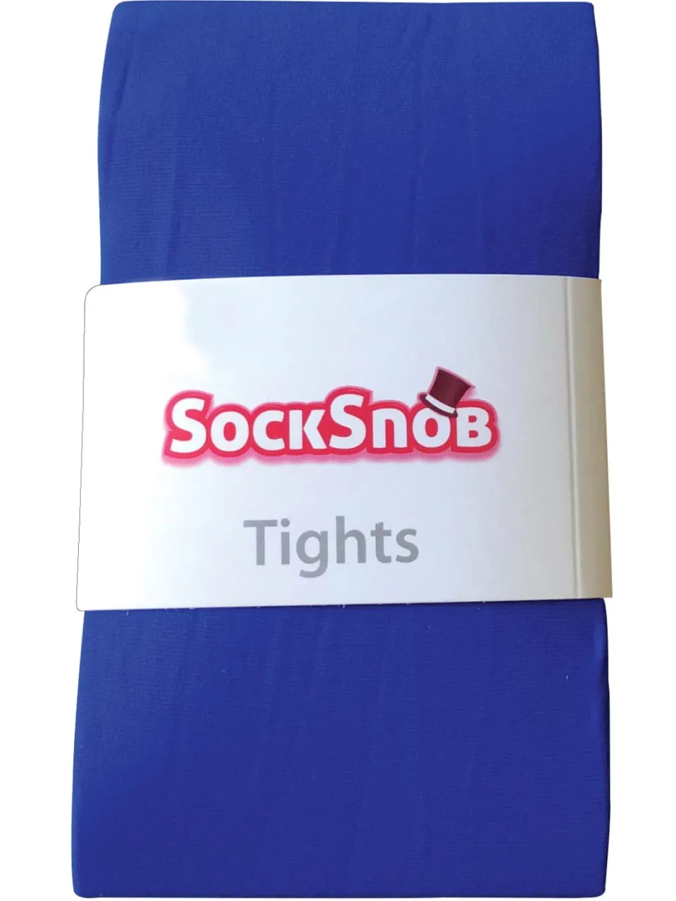 Sock Snob Dames 80 denier ondoorzichtige effen gekleurde panty's - Kobalt Blauw, foto 2