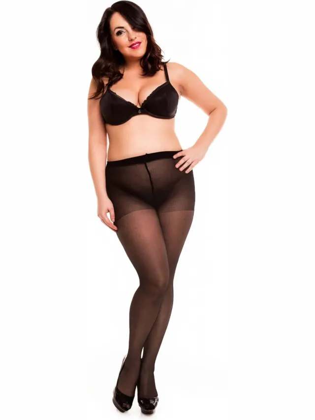 Glamory Satin 40 - panty - 40 den - zwart