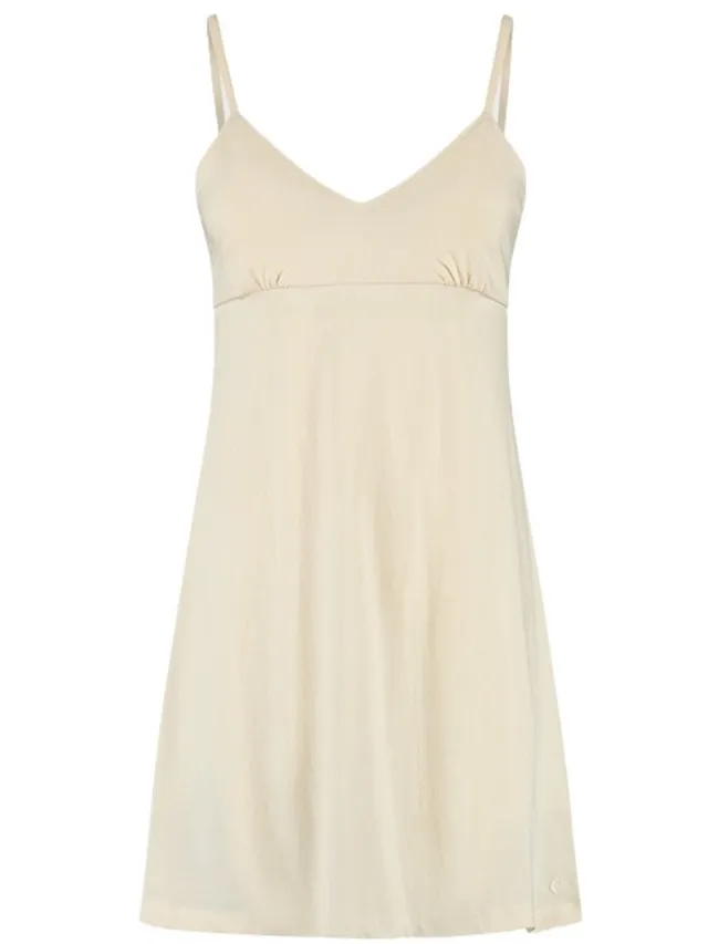 Yumeko slipdress jersey sunrise wit l Sunrise White