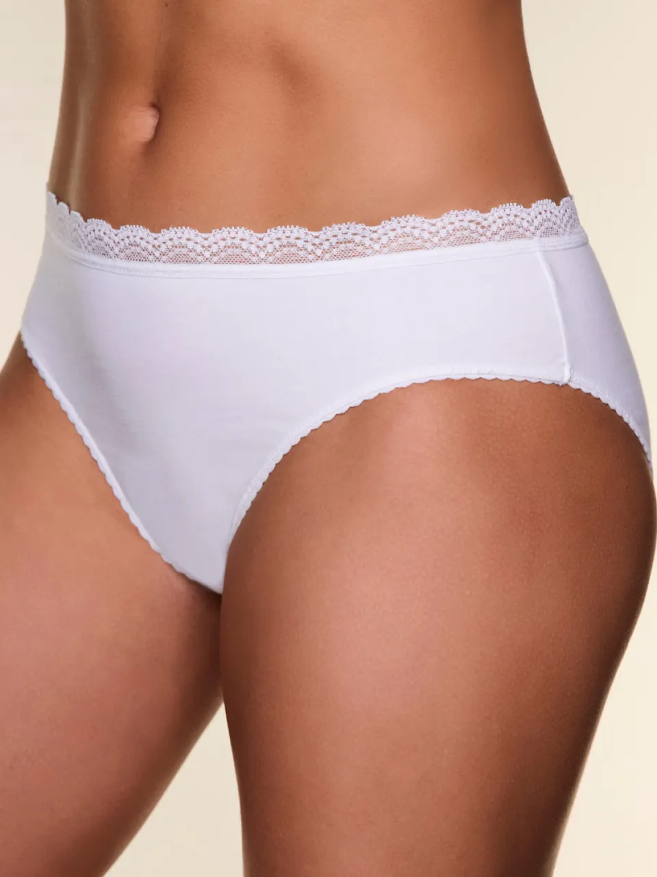 jazzpants slip zwart en wit zwart/crème