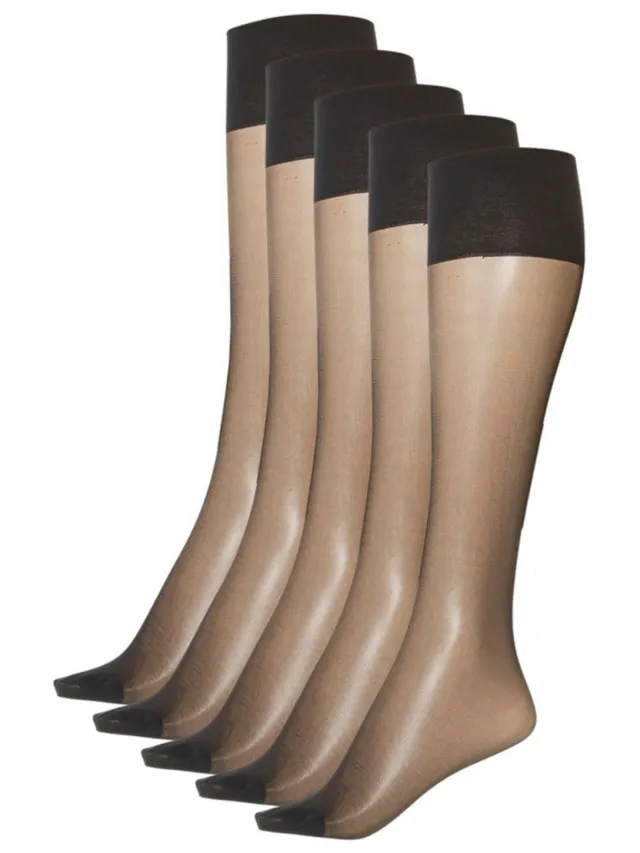 Anytime kniekousen 20 denier beige, foto 2