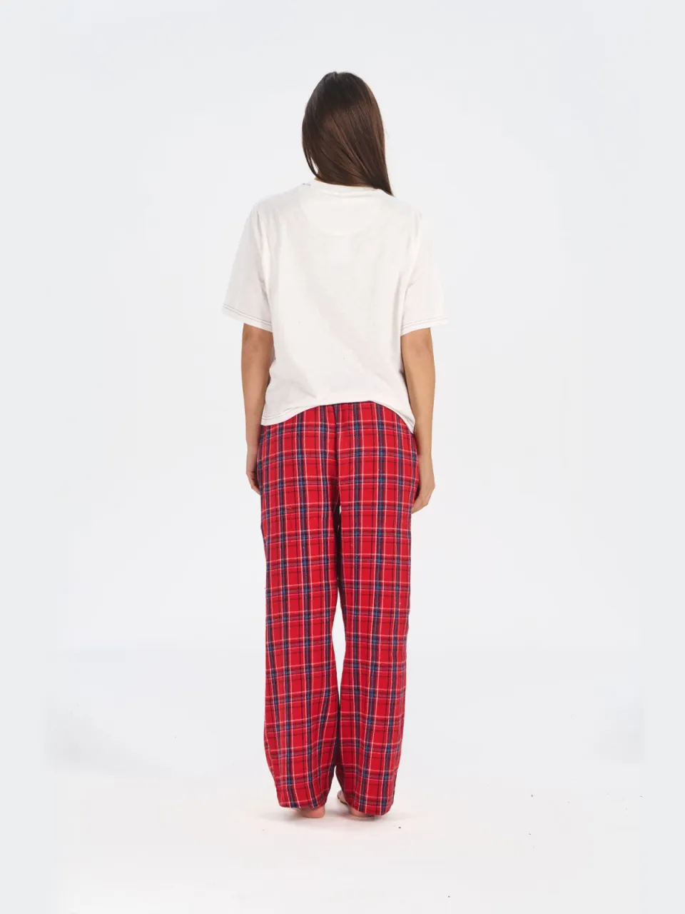 KOMODO dames vegan Broek Jim Jam Rood, foto 2