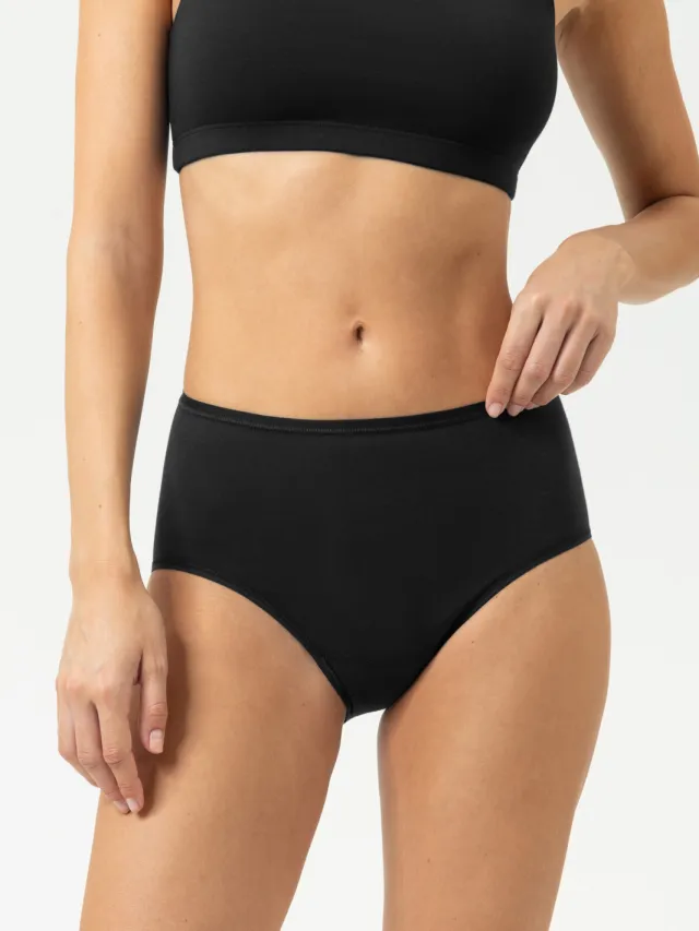 Mey Tailleslip Serie Best Of Cotton Zwart