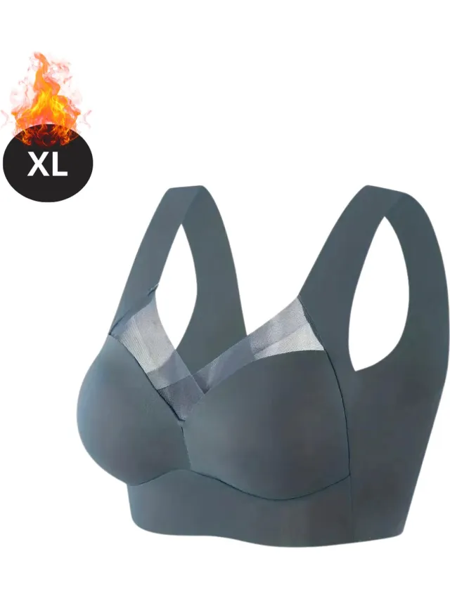 Livano BH Zonder Beugel - Zonder Bandjes - Push-up Bh's - Comfort Beha - Comfortabel - Sterk - Dames - Donkerblauw