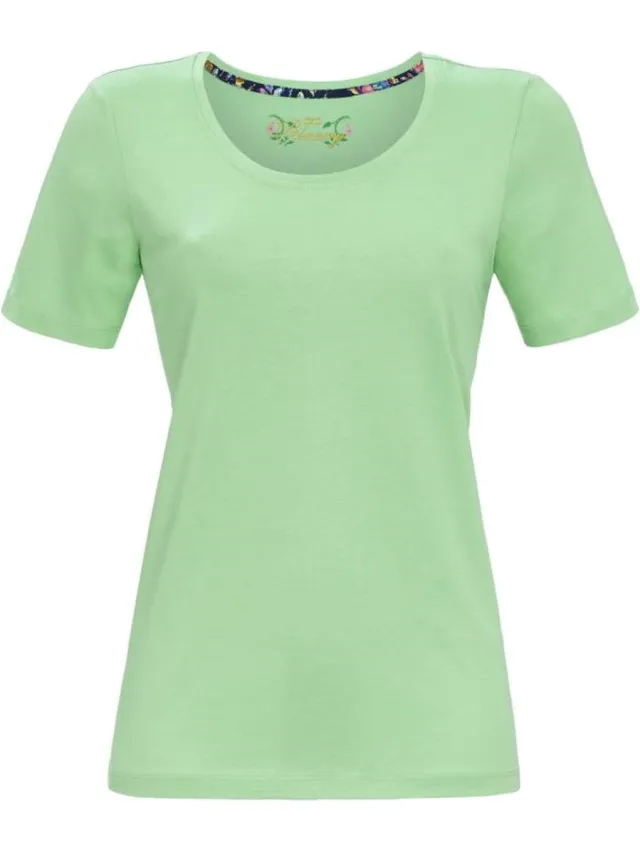 Dames pyjamashirt Ringella groen