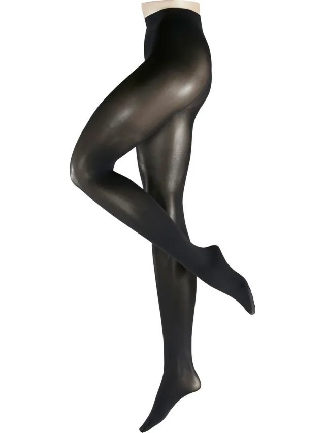 Esprit 50 DEN half doorzichtig mat materiaal halfdoorzichtig 50 DEN panty dames zwart-38